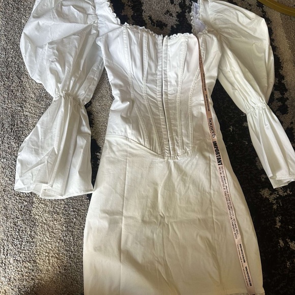 House of CB MATILDA DRESS WHITE SIZE XS - Picture 4 of 5